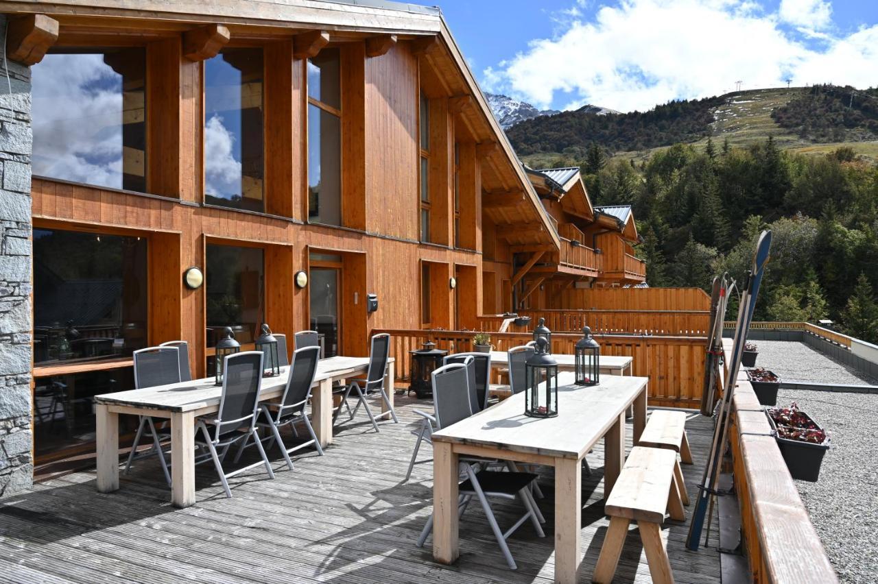 Parc Madeleine - Chalets Saint-François-Longchamp Eksteriør bilde