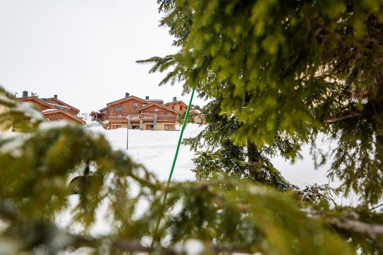 Parc Madeleine - Chalets Saint-François-Longchamp Eksteriør bilde