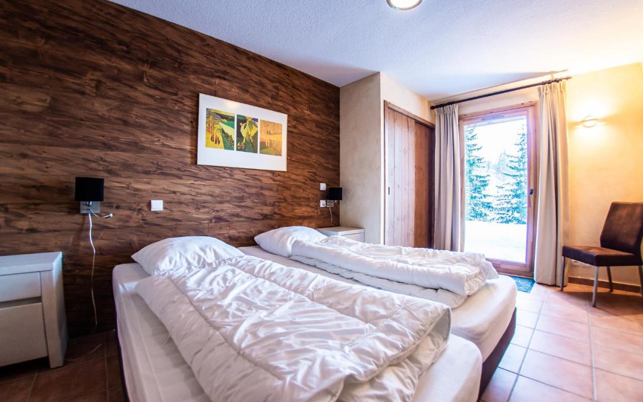 Parc Madeleine - Chalets Saint-François-Longchamp Eksteriør bilde