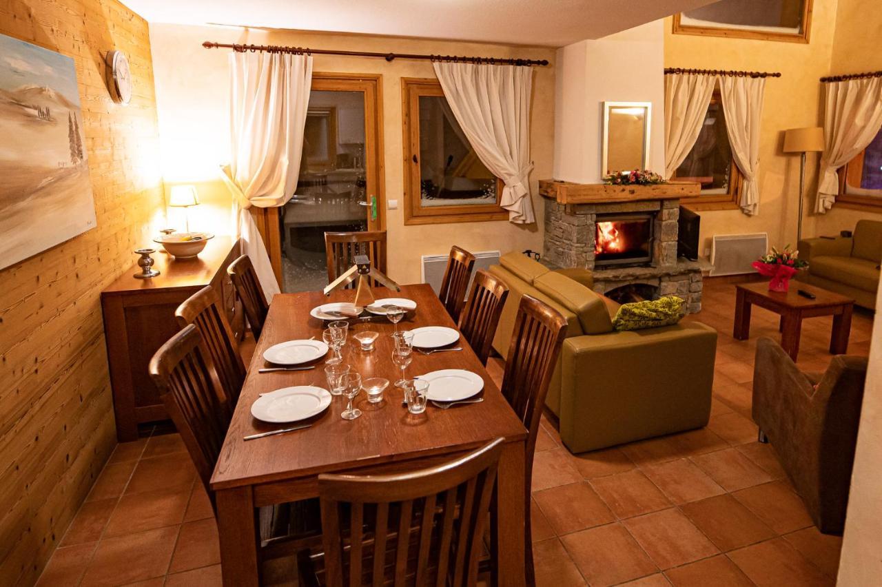 Parc Madeleine - Chalets Saint-François-Longchamp Eksteriør bilde