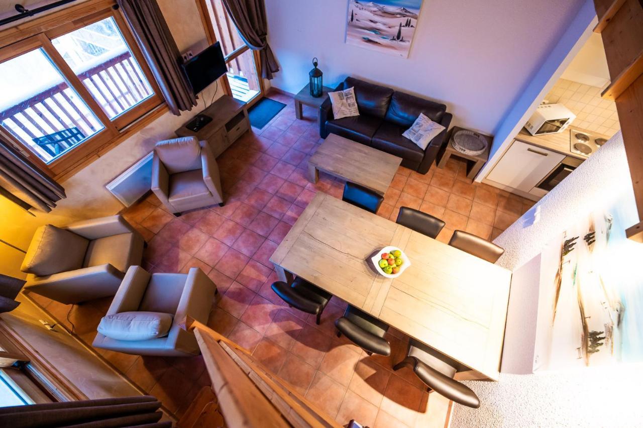 Parc Madeleine - Chalets Saint-François-Longchamp Eksteriør bilde