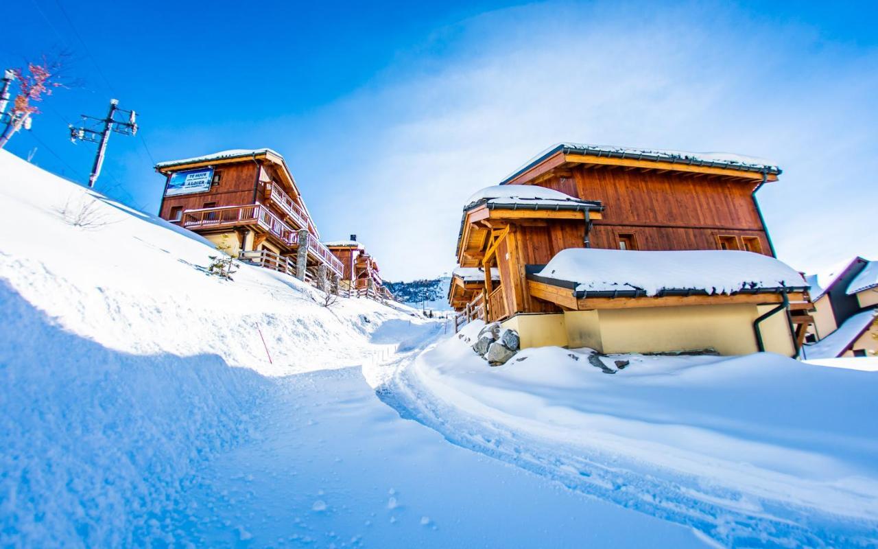 Parc Madeleine - Chalets Saint-François-Longchamp Eksteriør bilde