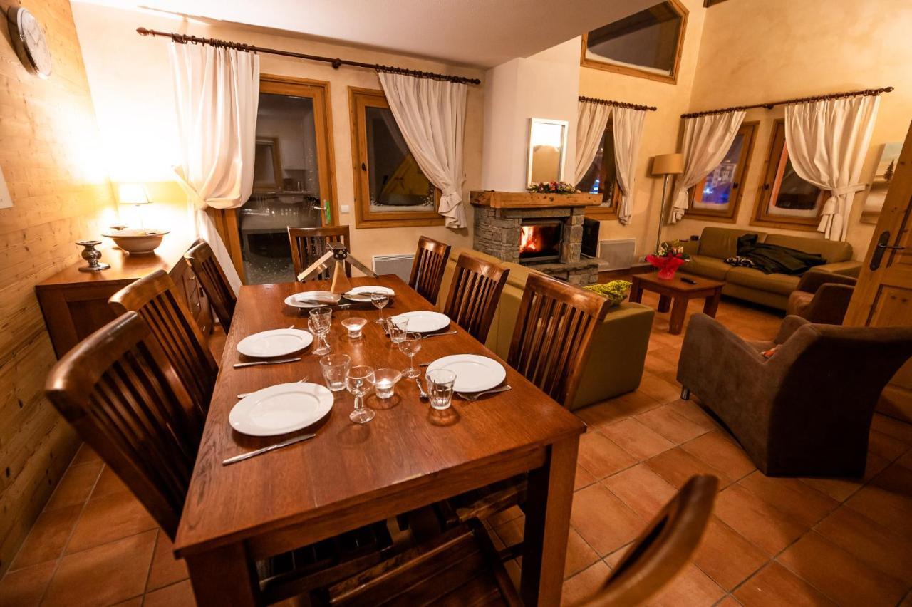 Parc Madeleine - Chalets Saint-François-Longchamp Eksteriør bilde