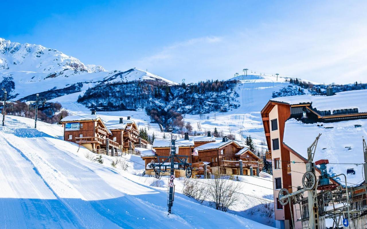 Parc Madeleine - Chalets Saint-François-Longchamp Eksteriør bilde