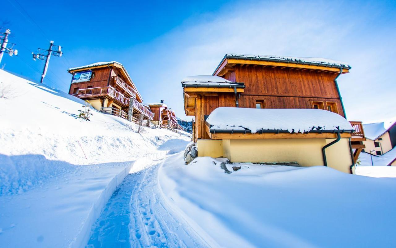 Parc Madeleine - Chalets Saint-François-Longchamp Eksteriør bilde