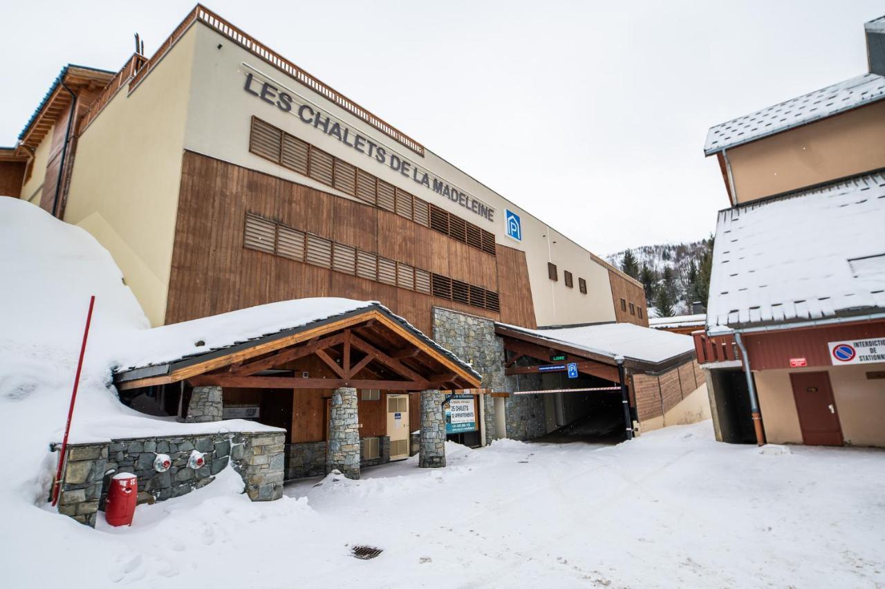 Parc Madeleine - Chalets Saint-François-Longchamp Eksteriør bilde