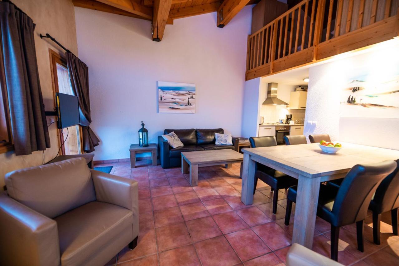 Parc Madeleine - Chalets Saint-François-Longchamp Eksteriør bilde