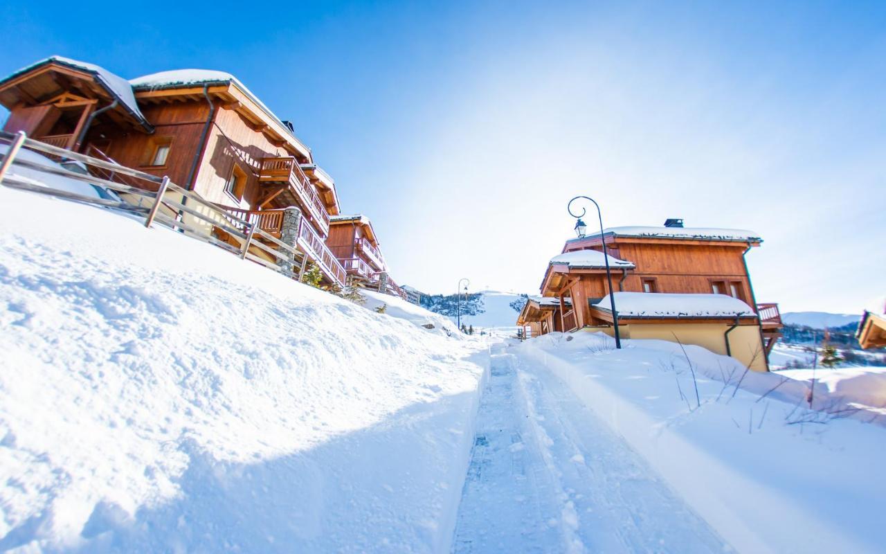 Parc Madeleine - Chalets Saint-François-Longchamp Eksteriør bilde