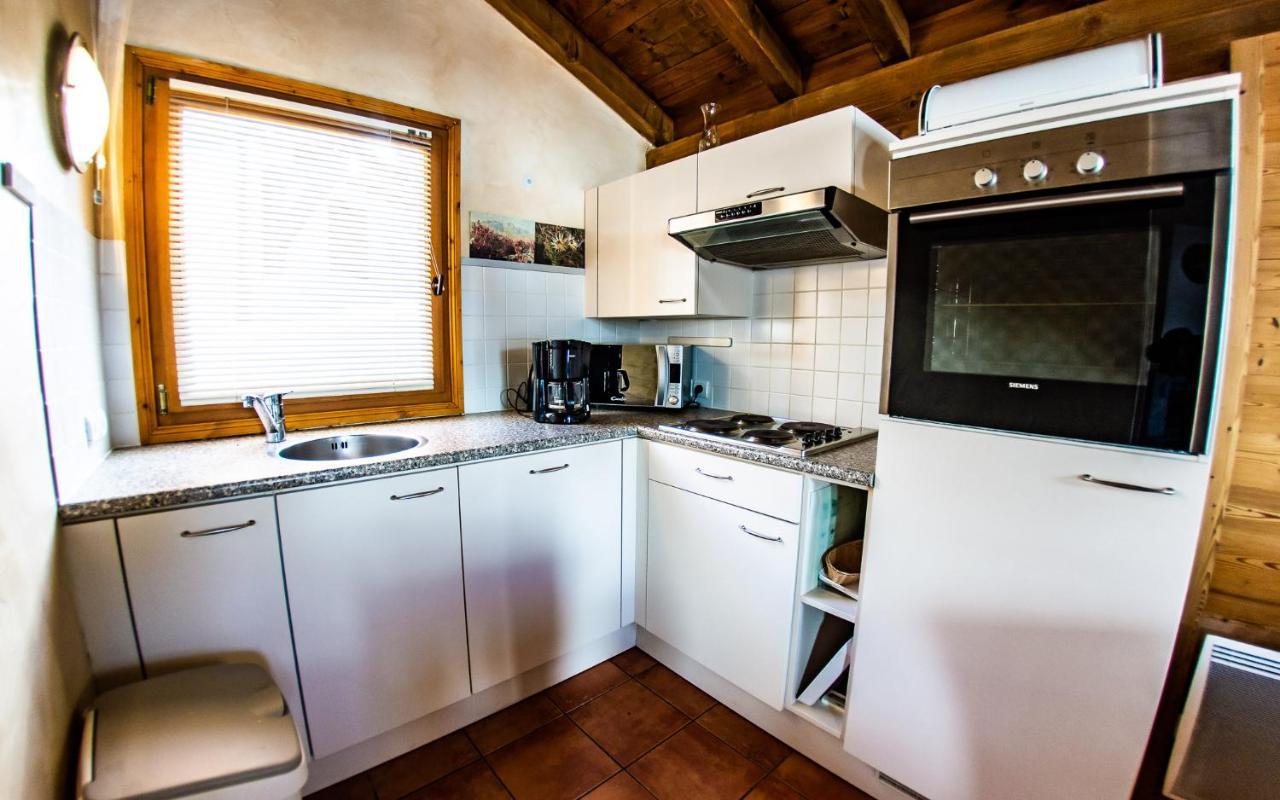 Parc Madeleine - Chalets Saint-François-Longchamp Eksteriør bilde