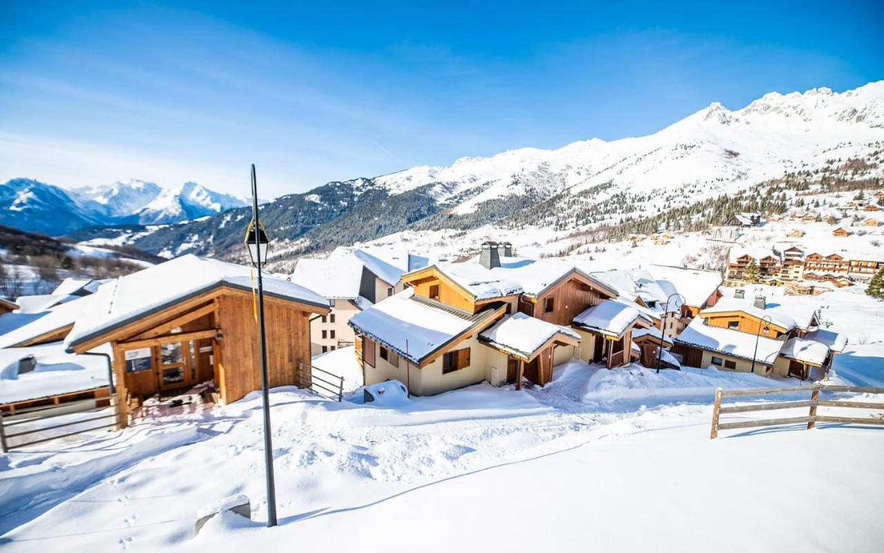 Parc Madeleine - Chalets Saint-François-Longchamp Eksteriør bilde