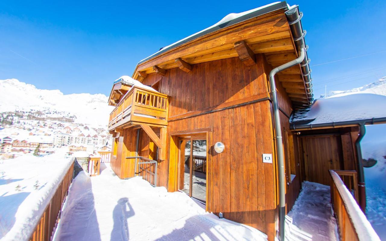 Parc Madeleine - Chalets Saint-François-Longchamp Eksteriør bilde